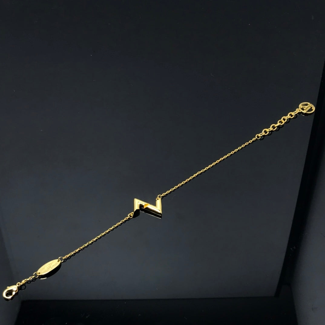 [Rose Jewelrys]VOLT LV LOGO BRACELET