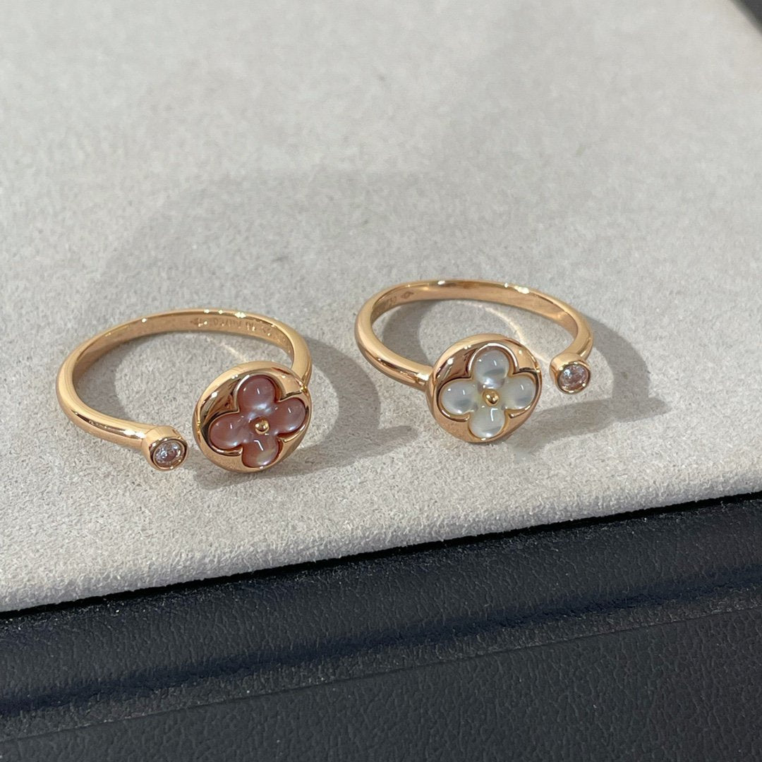 [Rose Jewelrys]SUN 1 DIAMOND PINK MOP RING