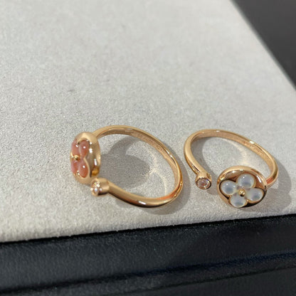 [Rose Jewelrys]SUN 1 DIAMOND PINK MOP RING