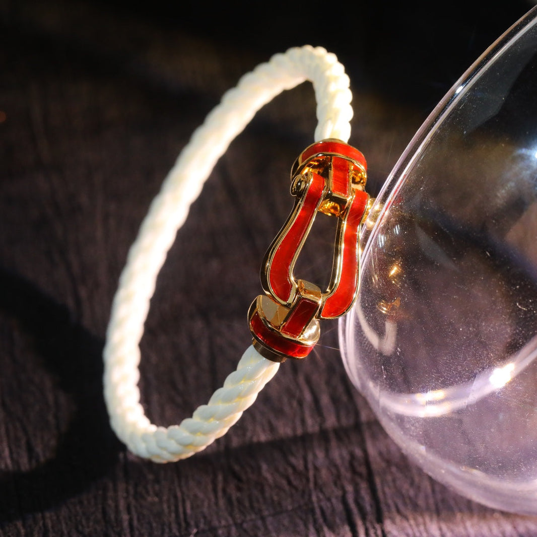 [🌹Rose💎]FORCE 10 WHITE TEXTILE DIAMOND PAVED