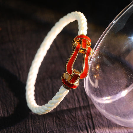 [🌹Rose💎]FORCE 10 WHITE TEXTILE DIAMOND PAVED