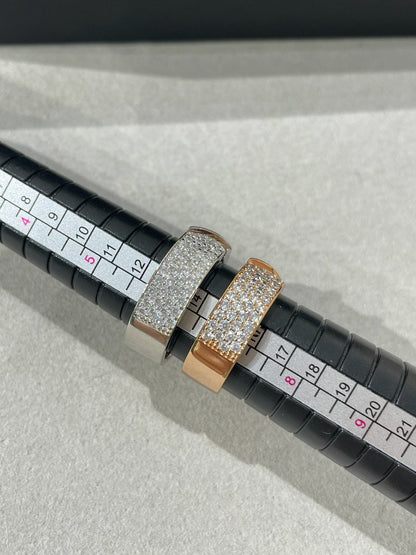 [Rose Jewelrys]LIENS EVIDENCE  DIAMOND PAVED RING