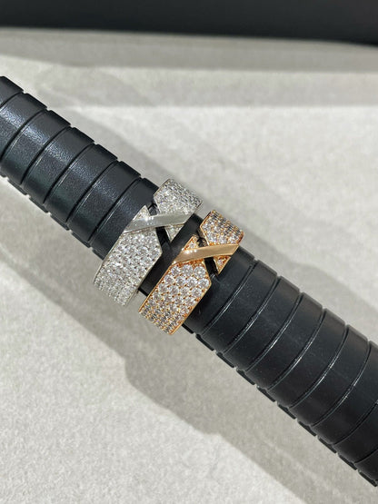 []LIENS EVIDENCE  DIAMOND PAVED RING