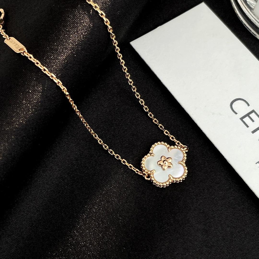 [Rose Jewelrys]LUCKY SPRING ROSE GOLD MOP BRACELET