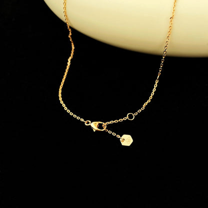 [Rose Jewelrys]BEE MINI PEDANT DIAMOND NECKLACE