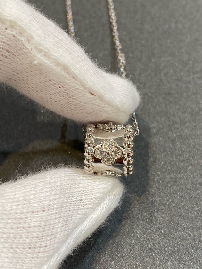 [Rose Jewelrys]PERLEE PEDANT SIVLER DIAMOND NECKLACE