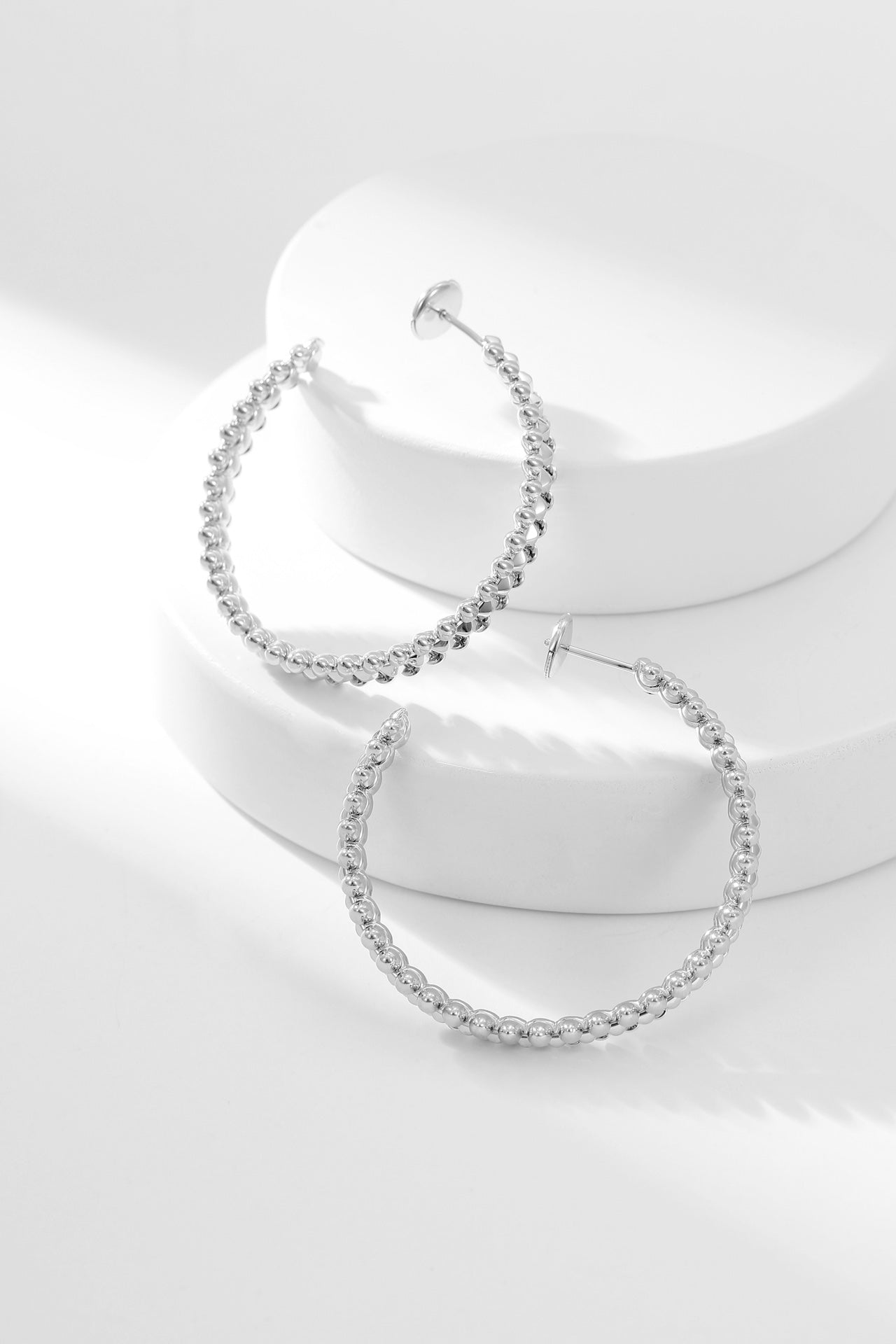 [Rose Jewelrys]CLASH HOOP EARRINGS