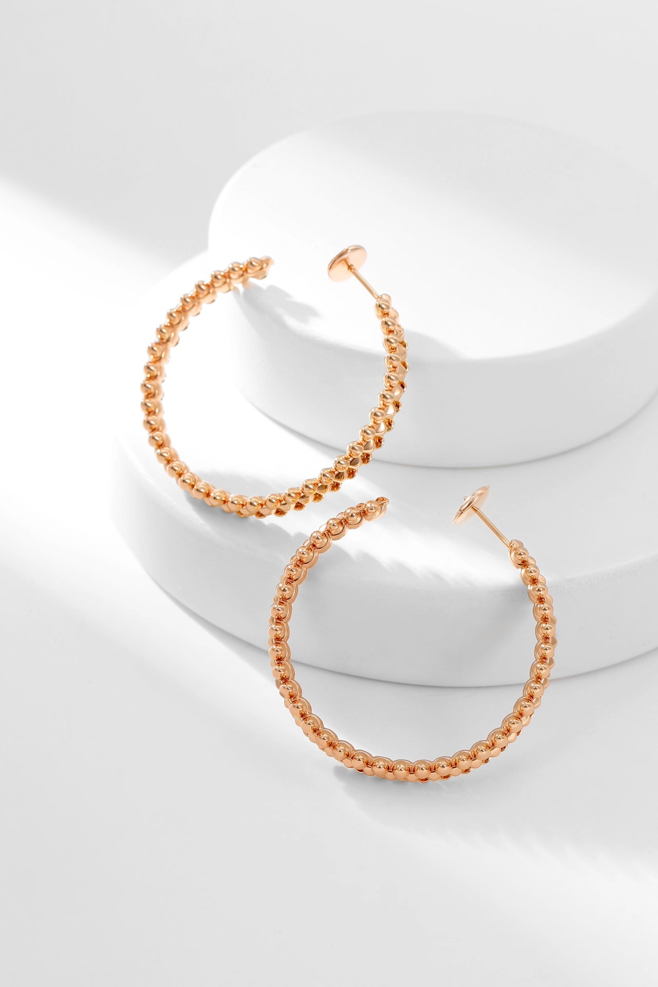 [Rose Jewelrys]CLASH HOOP EARRINGS