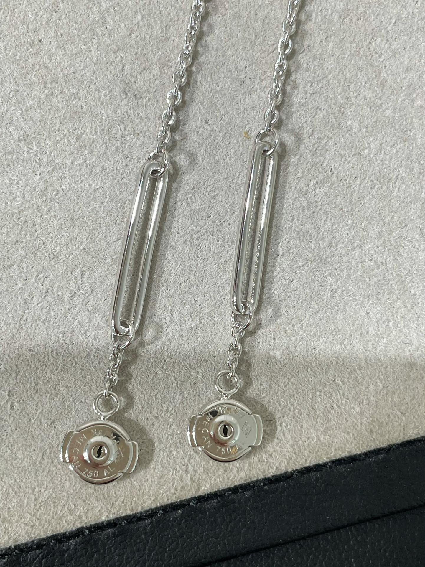 [Rose Jewelrys]CHAINE CHAOS DIAMOND DROP EARRINGS