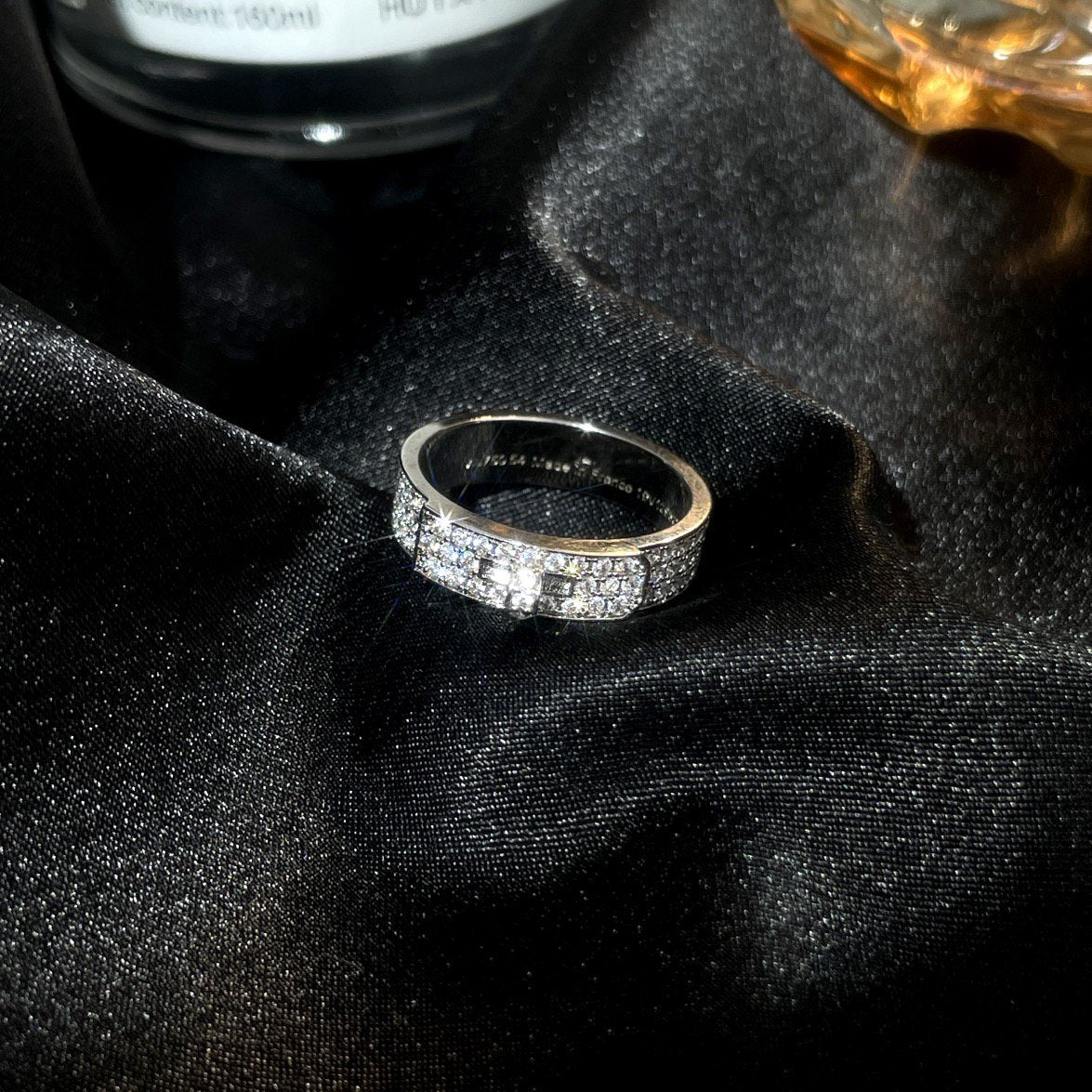[Rose Jewelrys]KELLY SILVER DIAMOND RING