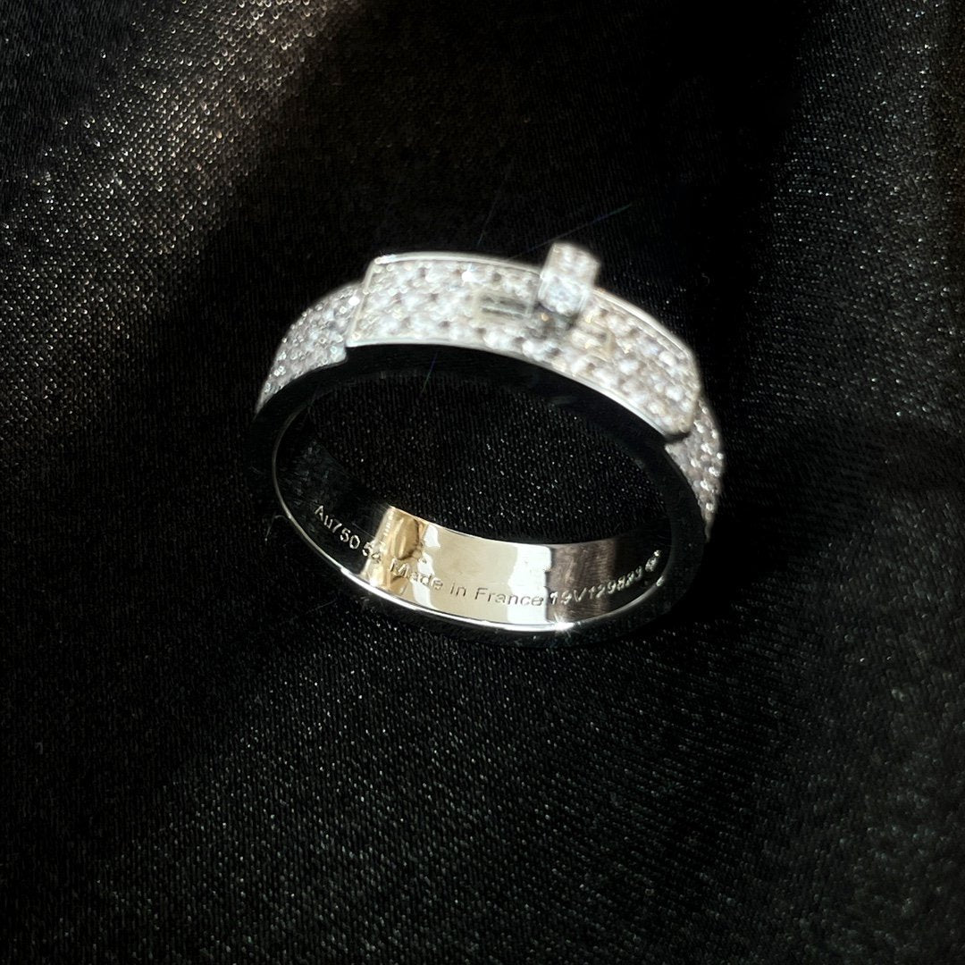 [Rose Jewelrys]KELLY SILVER DIAMOND RING