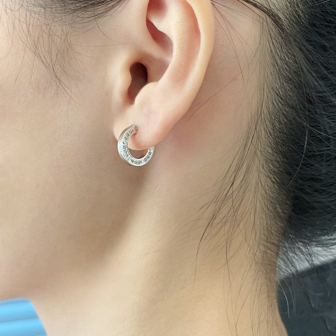 [Rose Jewelrys]LOVE DIAMOND EARRINGS