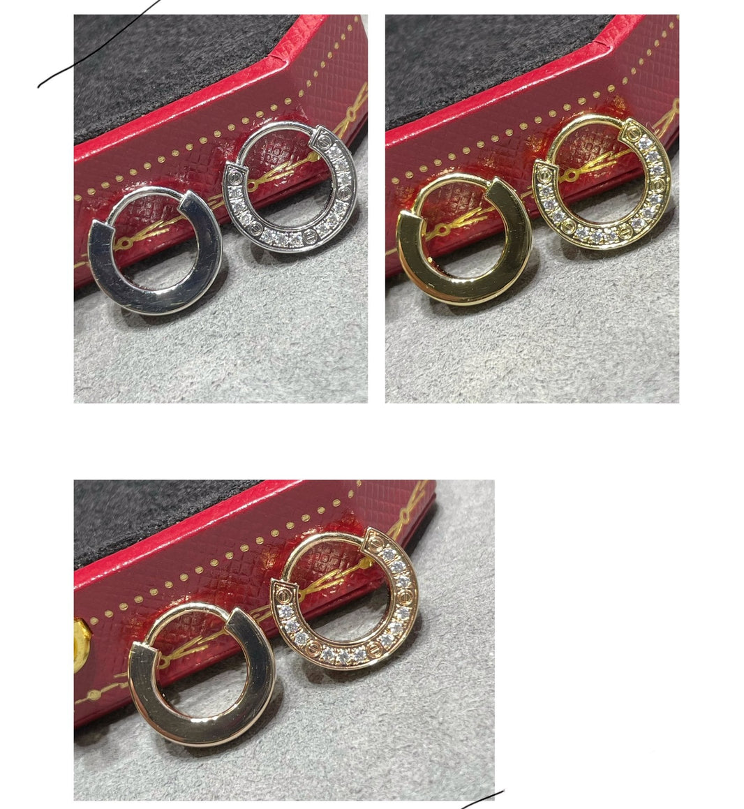 [🌹Rose💎]LOVE DIAMOND EARRINGS