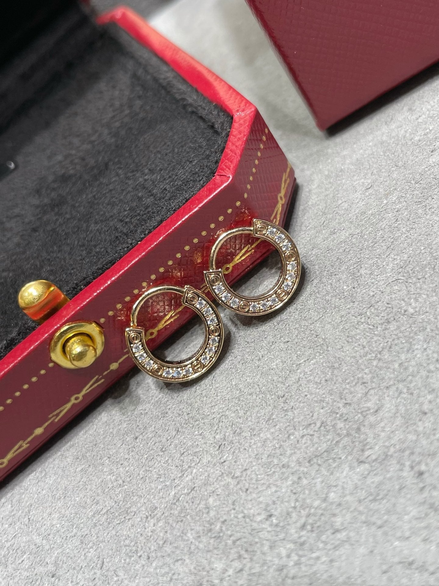 [Rose Jewelrys]LOVE DIAMOND EARRINGS