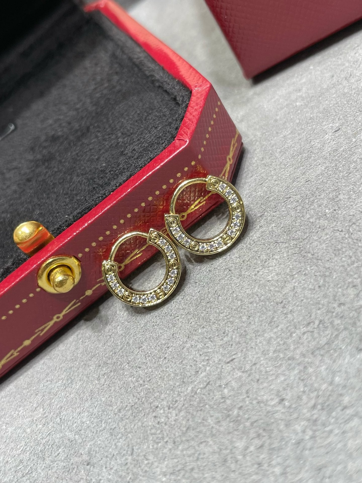 [Rose Jewelrys]LOVE DIAMOND EARRINGS