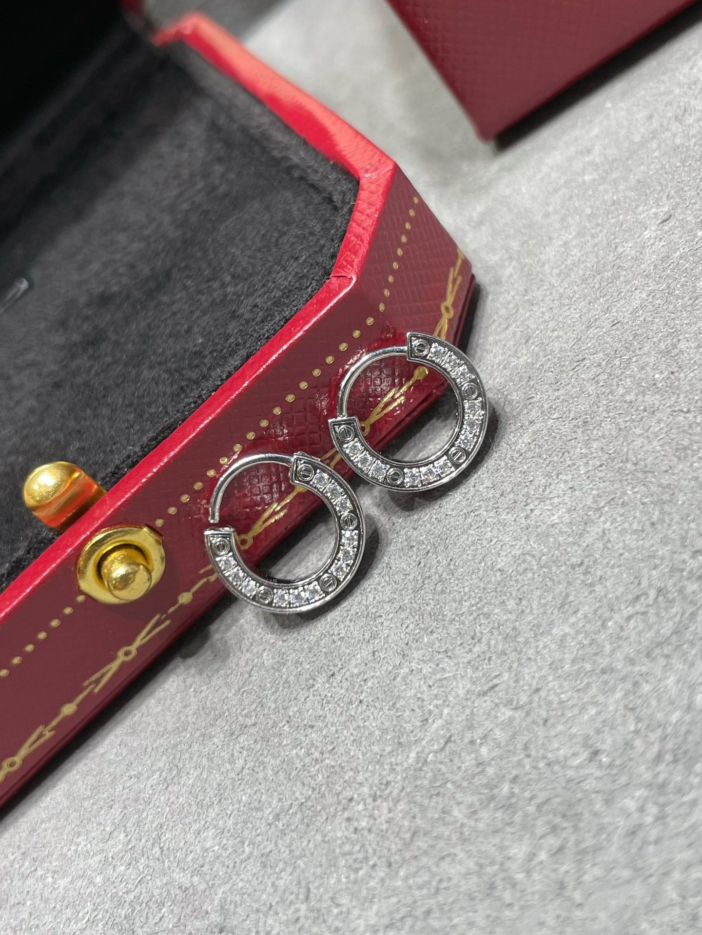 [Rose Jewelrys]LOVE DIAMOND EARRINGS
