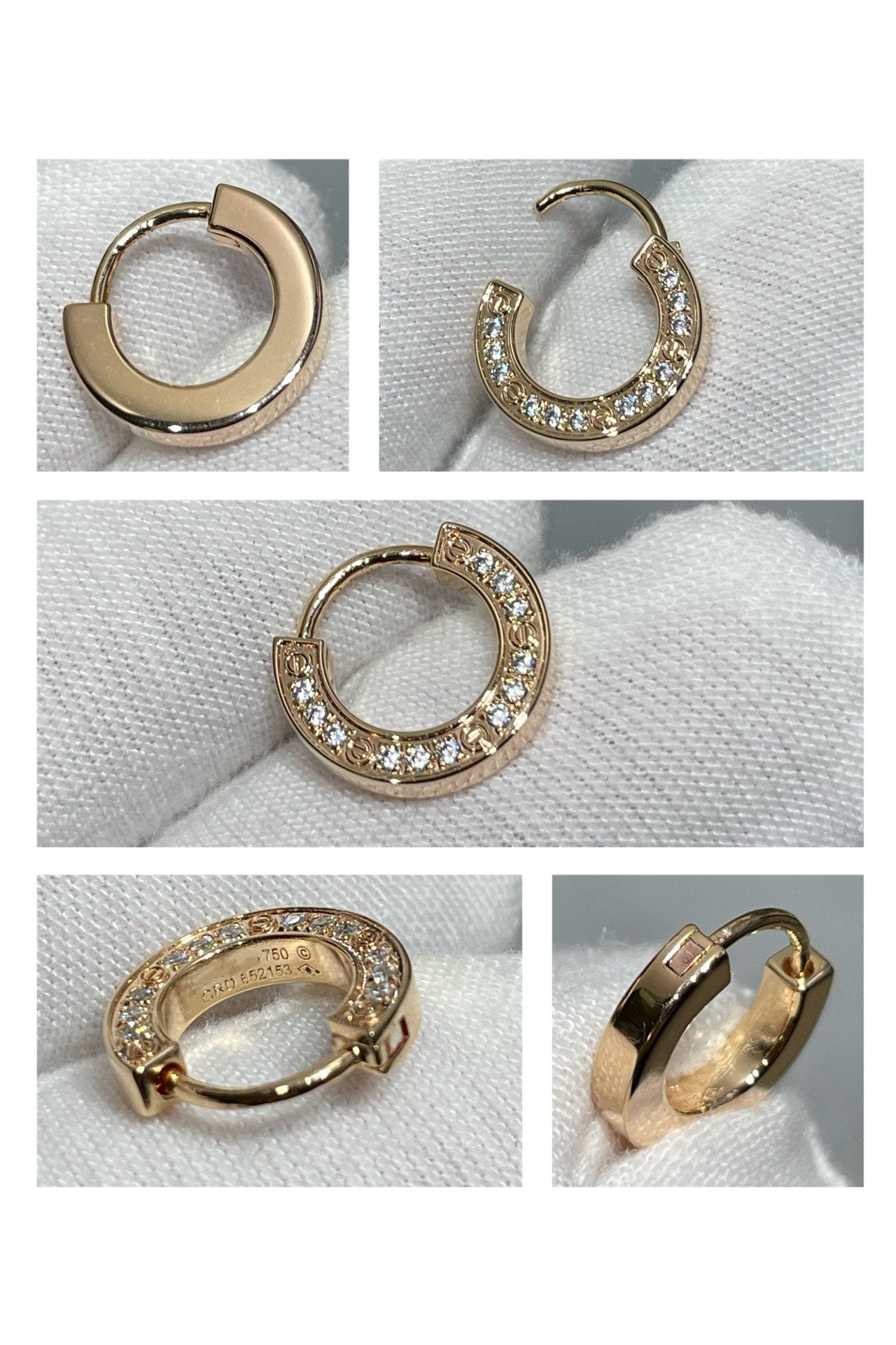[Rose Jewelrys]LOVE DIAMOND EARRINGS