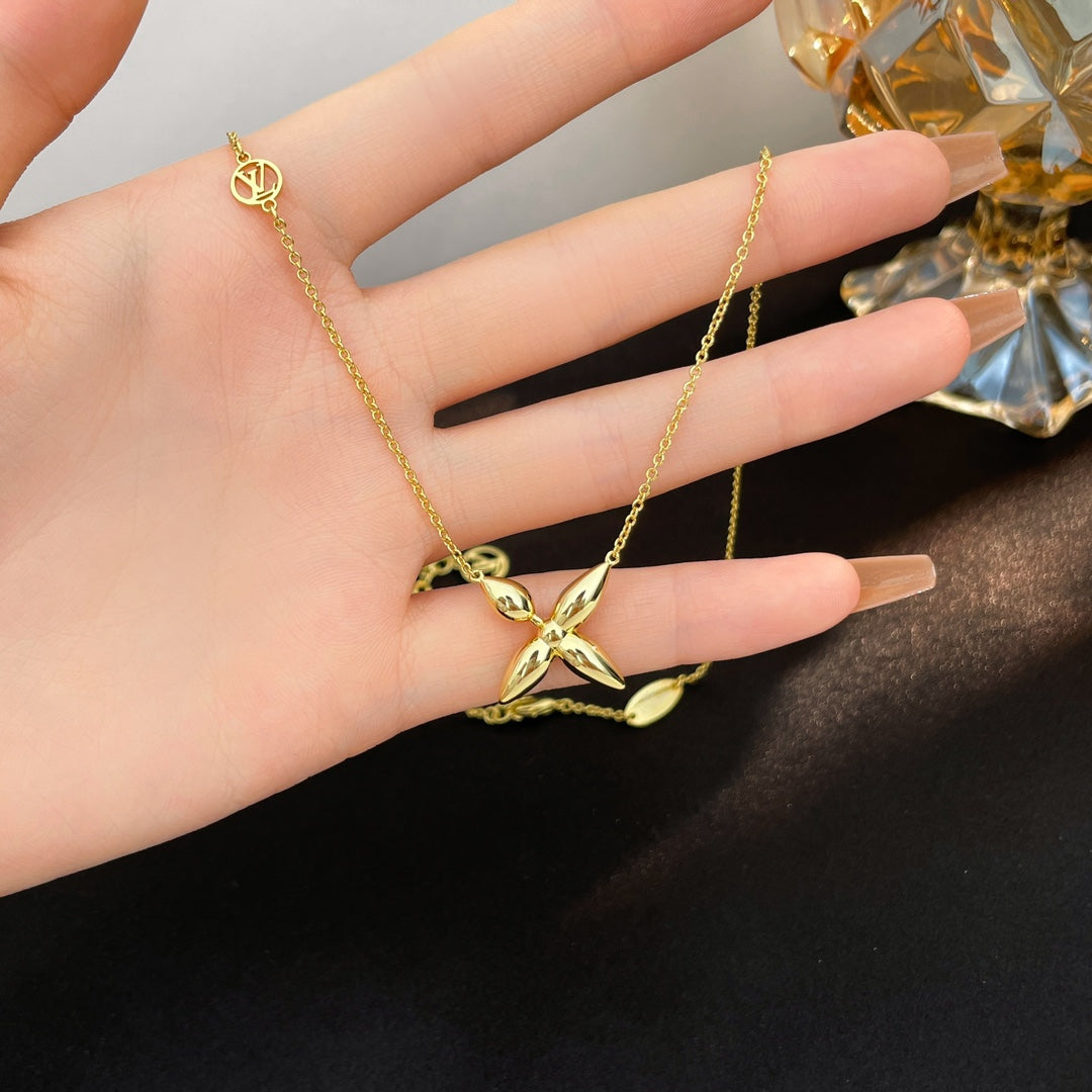 [Rose Jewelrys]LOUISETTE GOLD NECKLACE