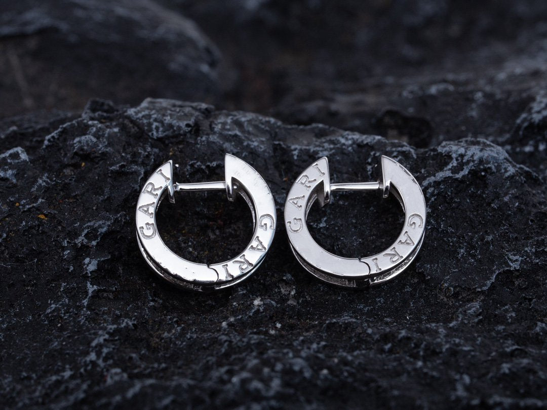 [Rose Jewelrys]ZERO 1 MINI SILVER DIAMOND EARRINGS