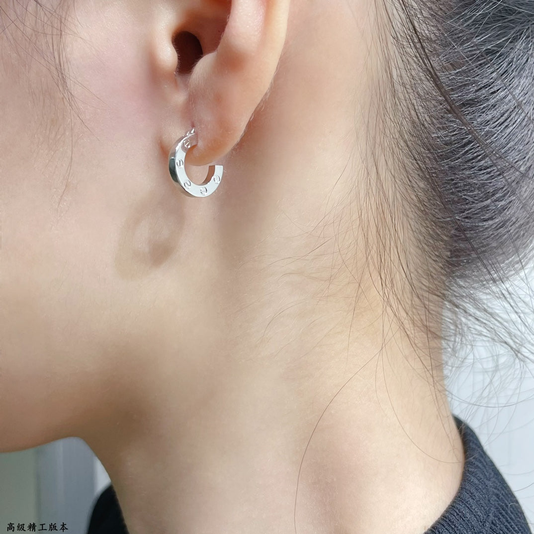 [Rose Jewelrys]LOVE MINI EARRINGS