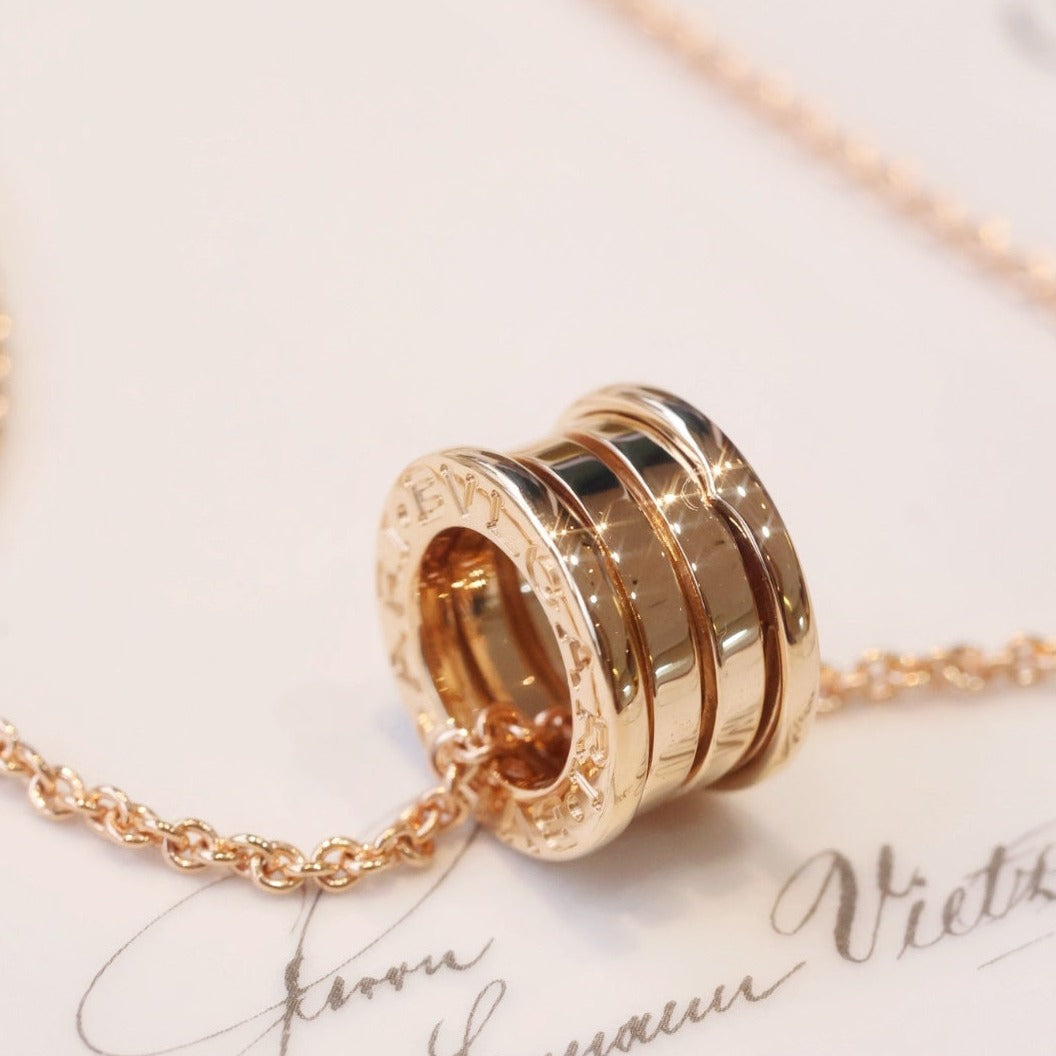 [Rose Jewelrys]ZERO 1 PINK GOLD NECKLACE