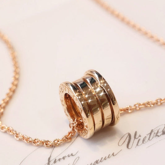 [Rose Jewelrys]ZERO 1 PINK GOLD NECKLACE