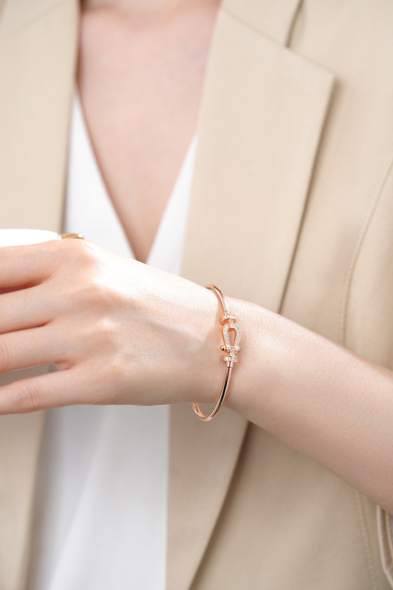 [Rose Jewelrys]FORCE 10 MOYEN DIAMOND BRACELET