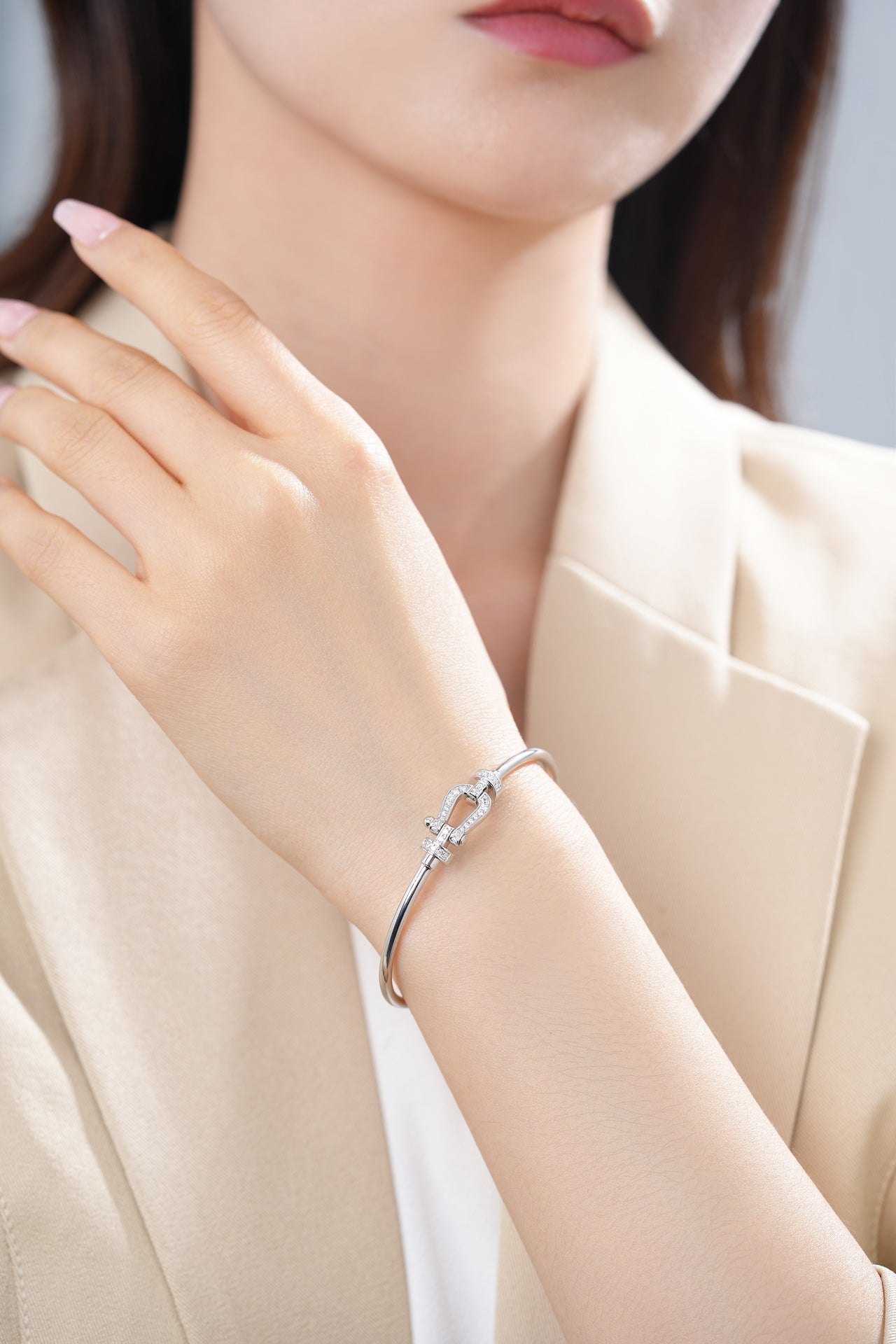 [Rose Jewelrys]FORCE 10 MOYEN DIAMOND BRACELET