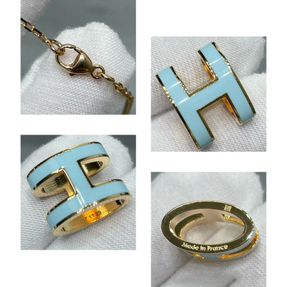 [Rose Jewelrys]POP H SKY BLUE NECKLACE