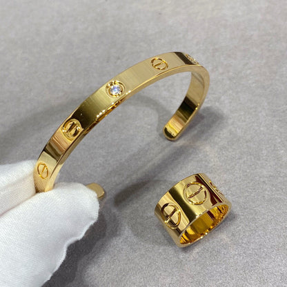 [Rose Jewelrys]LOVE 11MM LARGE RING