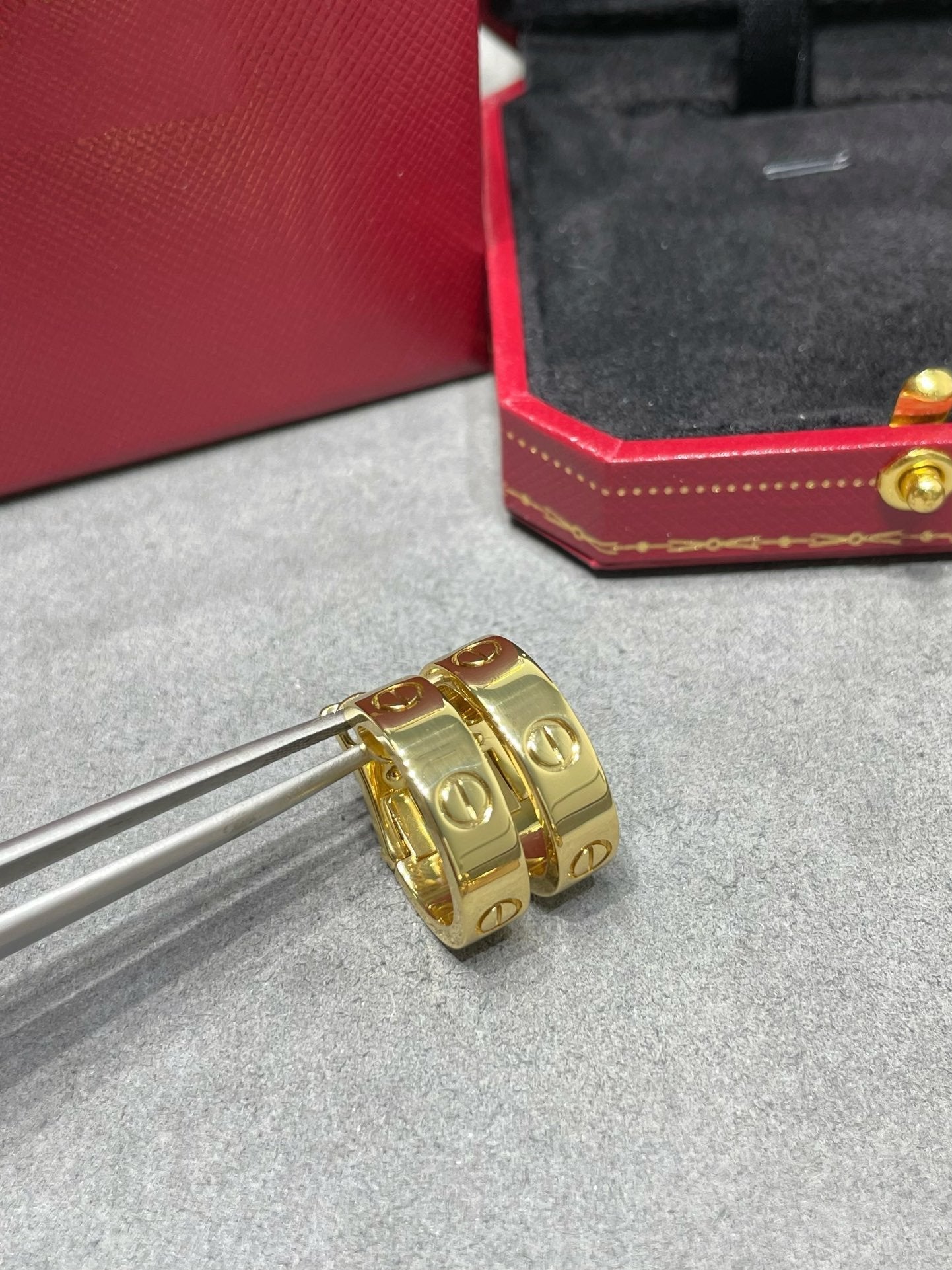 [Rose Jewelrys]LOVE 5.5MM EARRINGS