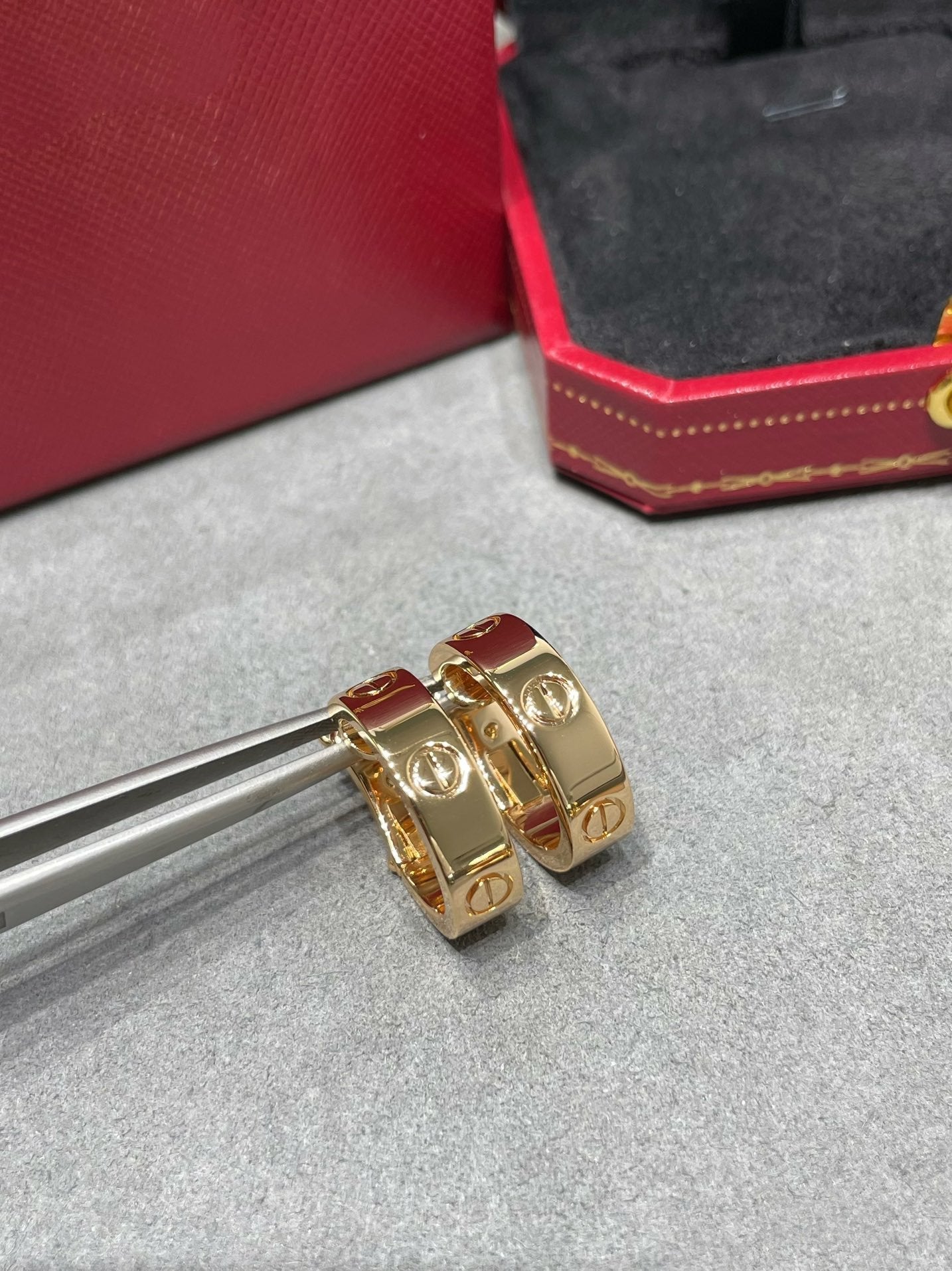 [Rose Jewelrys]LOVE 5.5MM EARRINGS