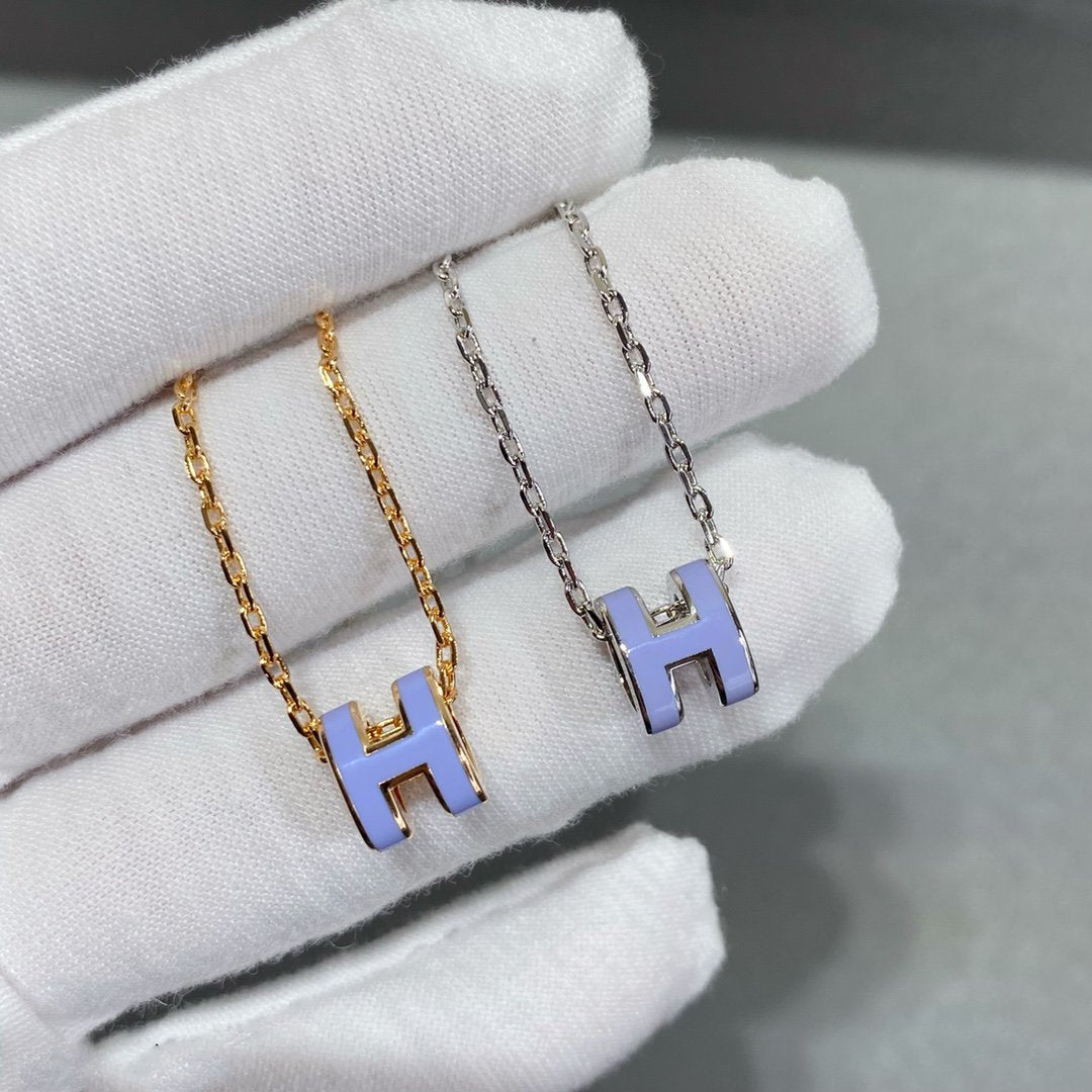 [Rose Jewelrys]MINI POP H NECKLACE