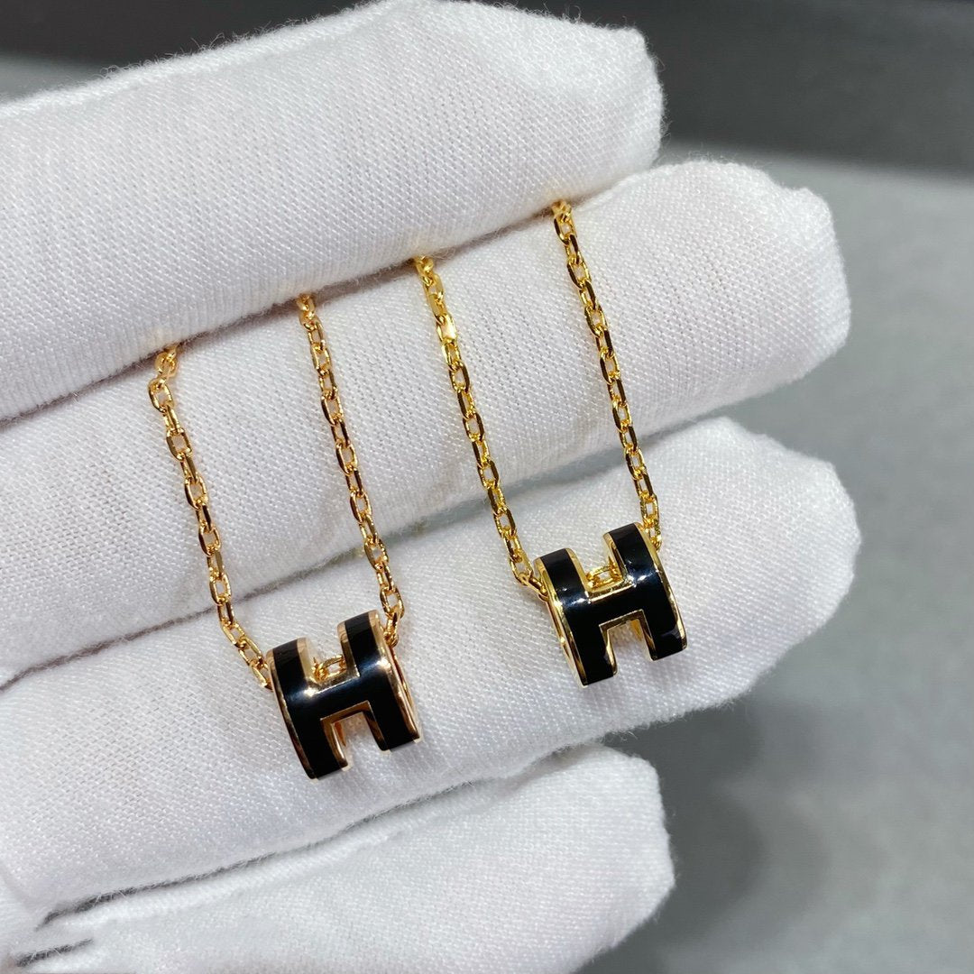 [Rose Jewelrys]MINI POP H NECKLACE