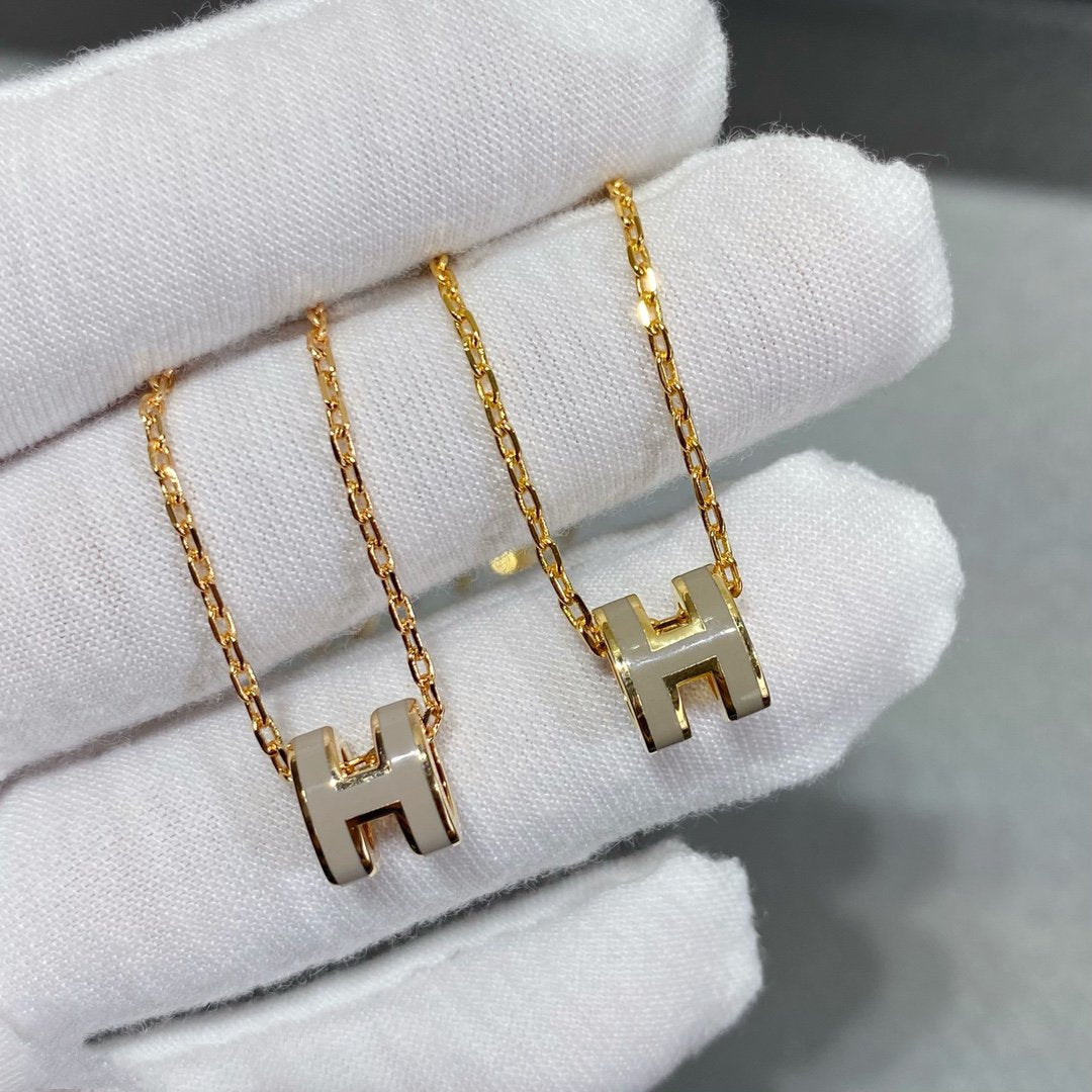 [Rose Jewelrys]MINI POP H NECKLACE