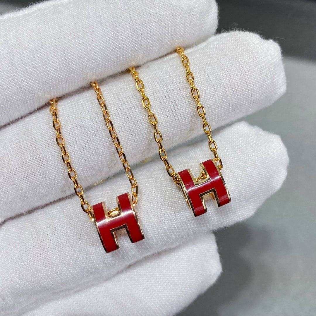 [Rose Jewelrys]MINI POP H NECKLACE