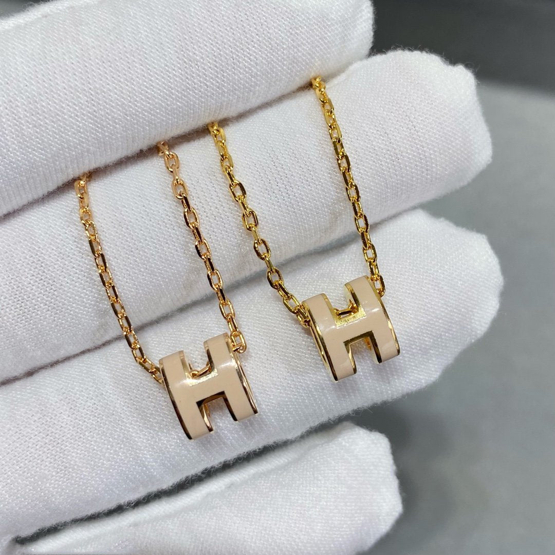 [Rose Jewelrys]MINI POP H NECKLACE