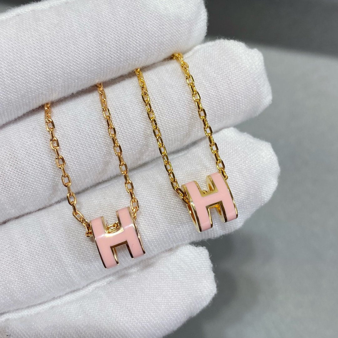 [Rose Jewelrys]MINI POP H NECKLACE
