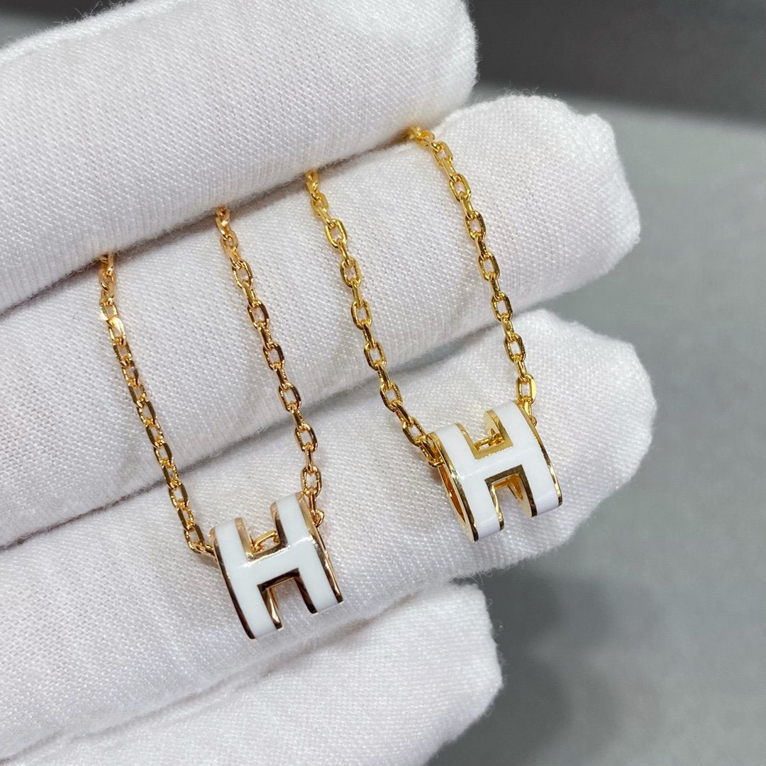 [Rose Jewelrys]MINI POP H NECKLACE