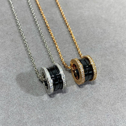 [Rose Jewelrys]ZERO 1 DIAMOND CERAMIC NECKLACE