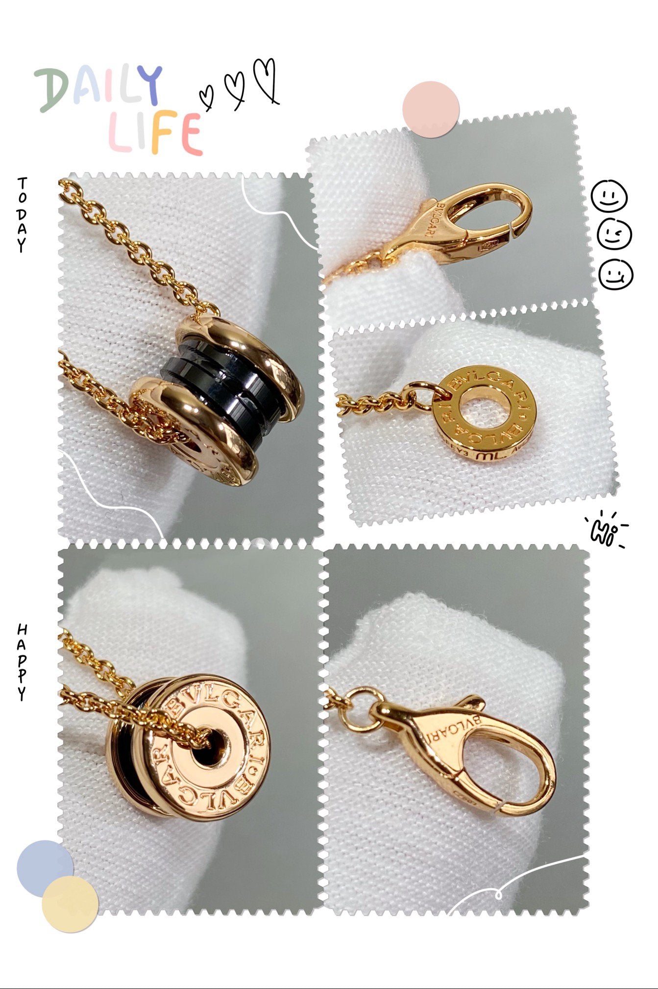 [Rose Jewelrys]ZERO 1 CERAMIC MINI NECKLACE