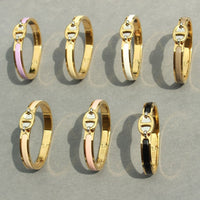[🌹Rose💎]CLIC CHAINE GOLD BRACELET