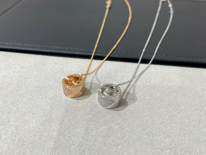 [Rose Jewelrys]LIENS EVIDENCE DIAMOND PAVED NECKLACE