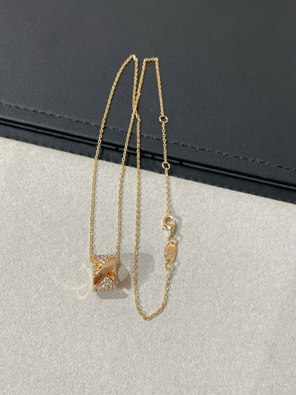 [Rose Jewelrys]LIENS EVIDENCE DIAMOND PAVED NECKLACE