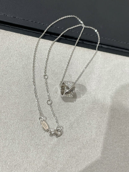 [Rose Jewelrys]LIENS EVIDENCE DIAMOND PAVED NECKLACE