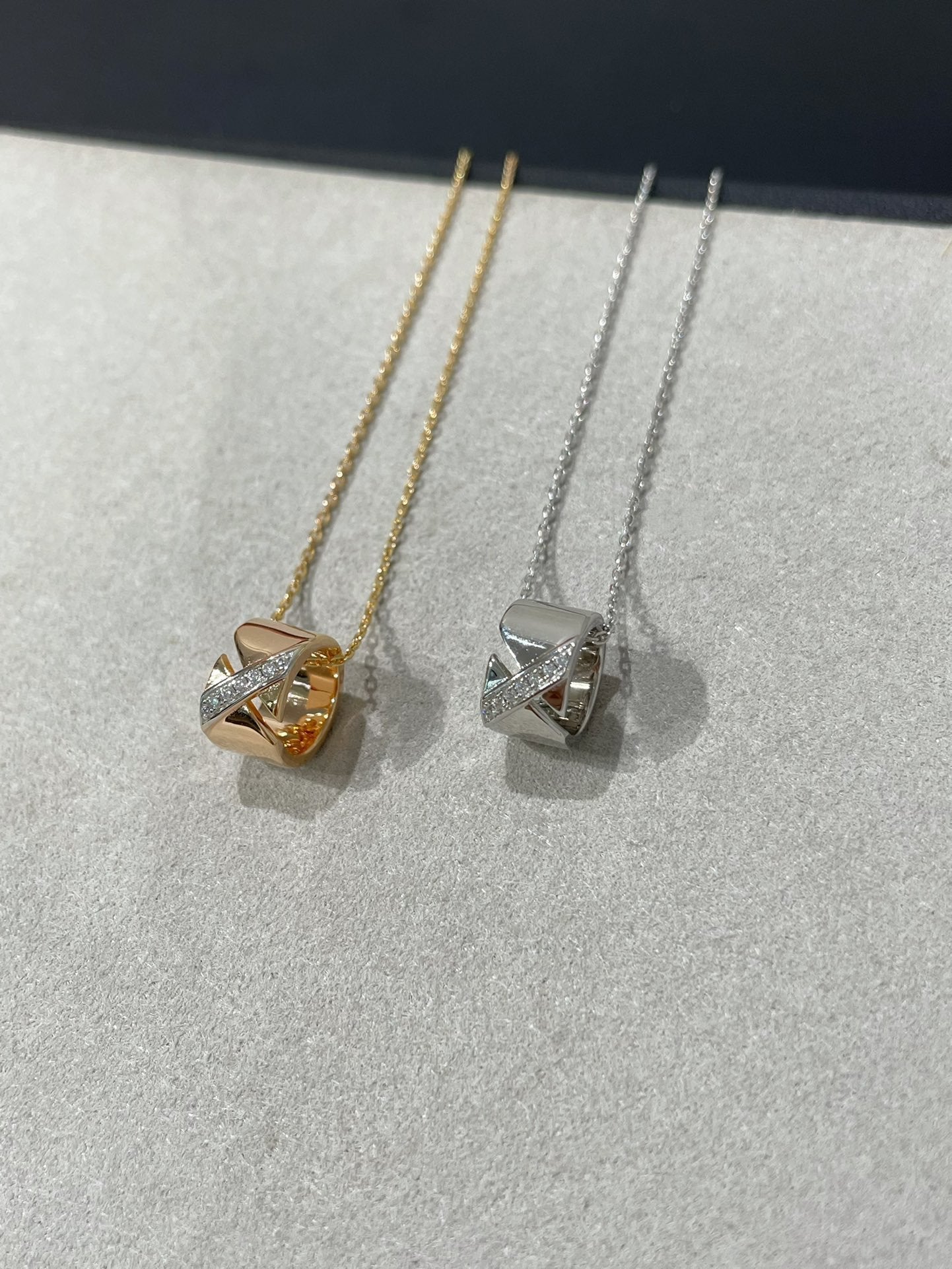 [Rose Jewelrys]LIENS EVIDENCE DIAMOND NECKLACE