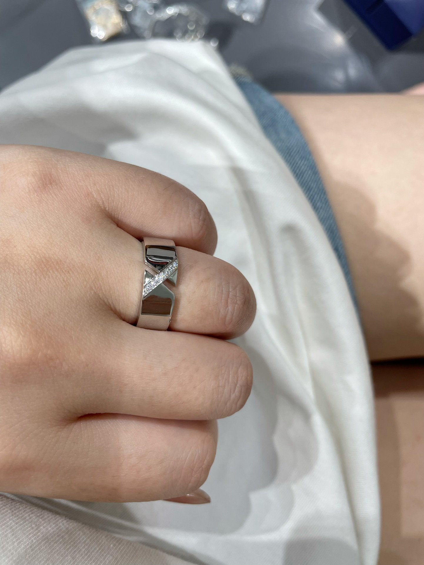 [Rose Jewelrys]LIENS EVIDENCE DIAOMOND RING