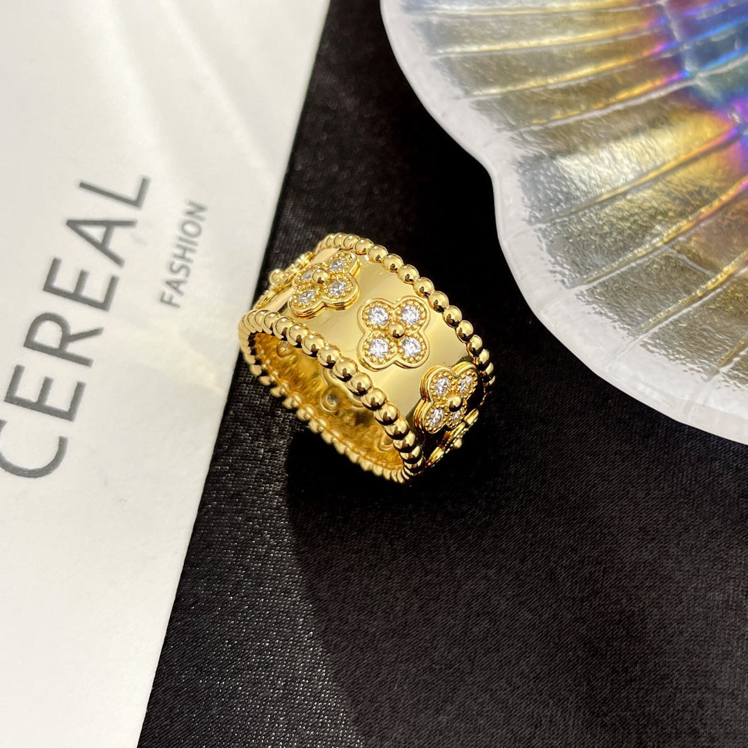 [🌹Rose💎]PERLEE DIAMOND LARGE RING