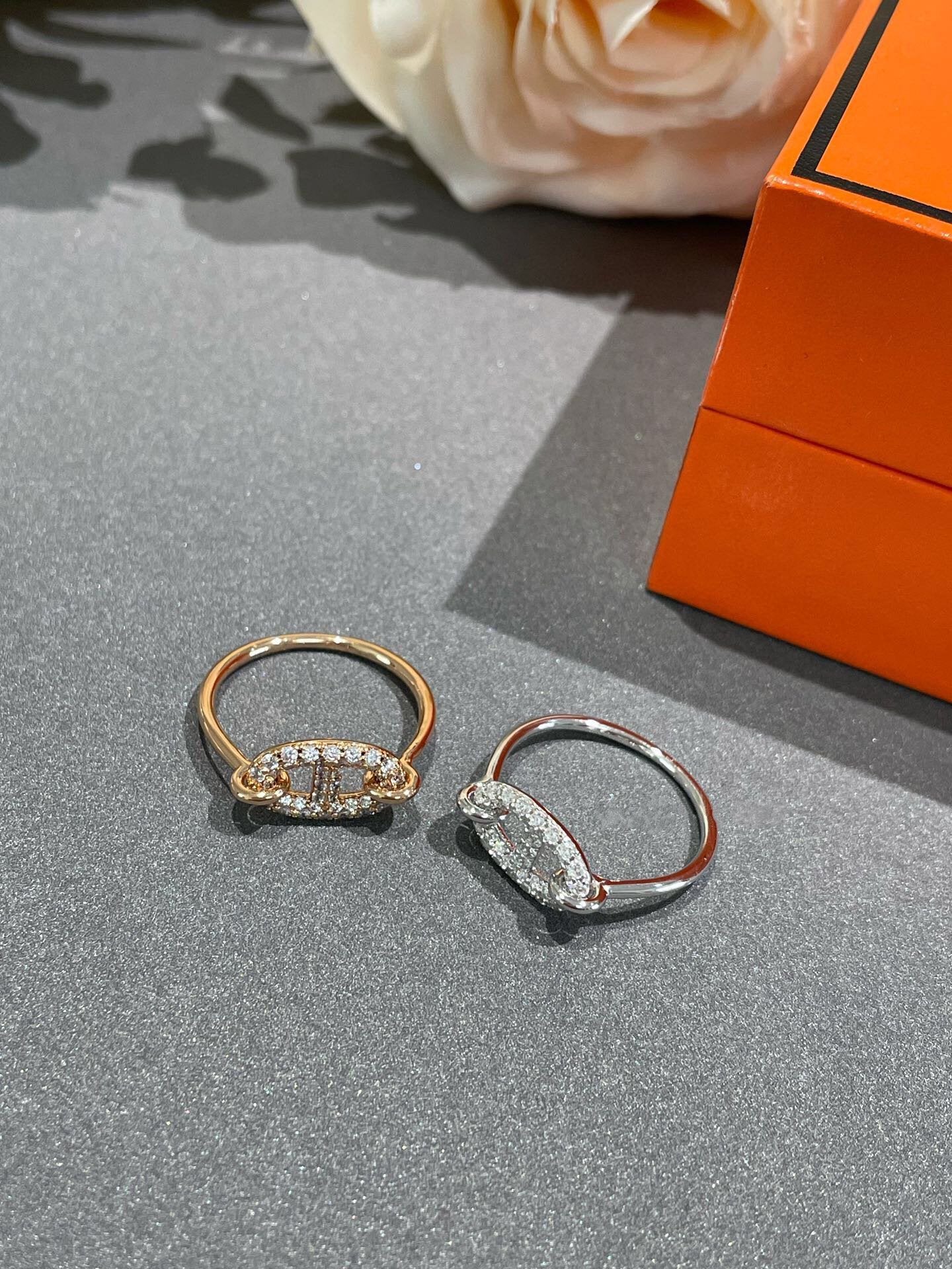 [Rose Jewelrys]RONDE SMALL DIAMOND RING