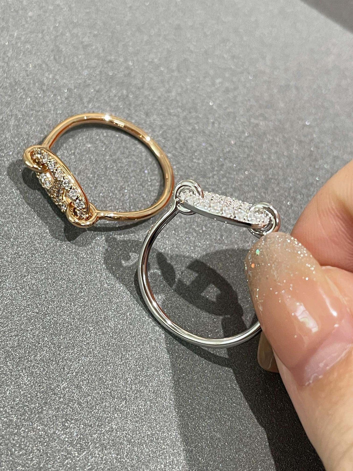 [Rose Jewelrys]RONDE SMALL DIAMOND RING